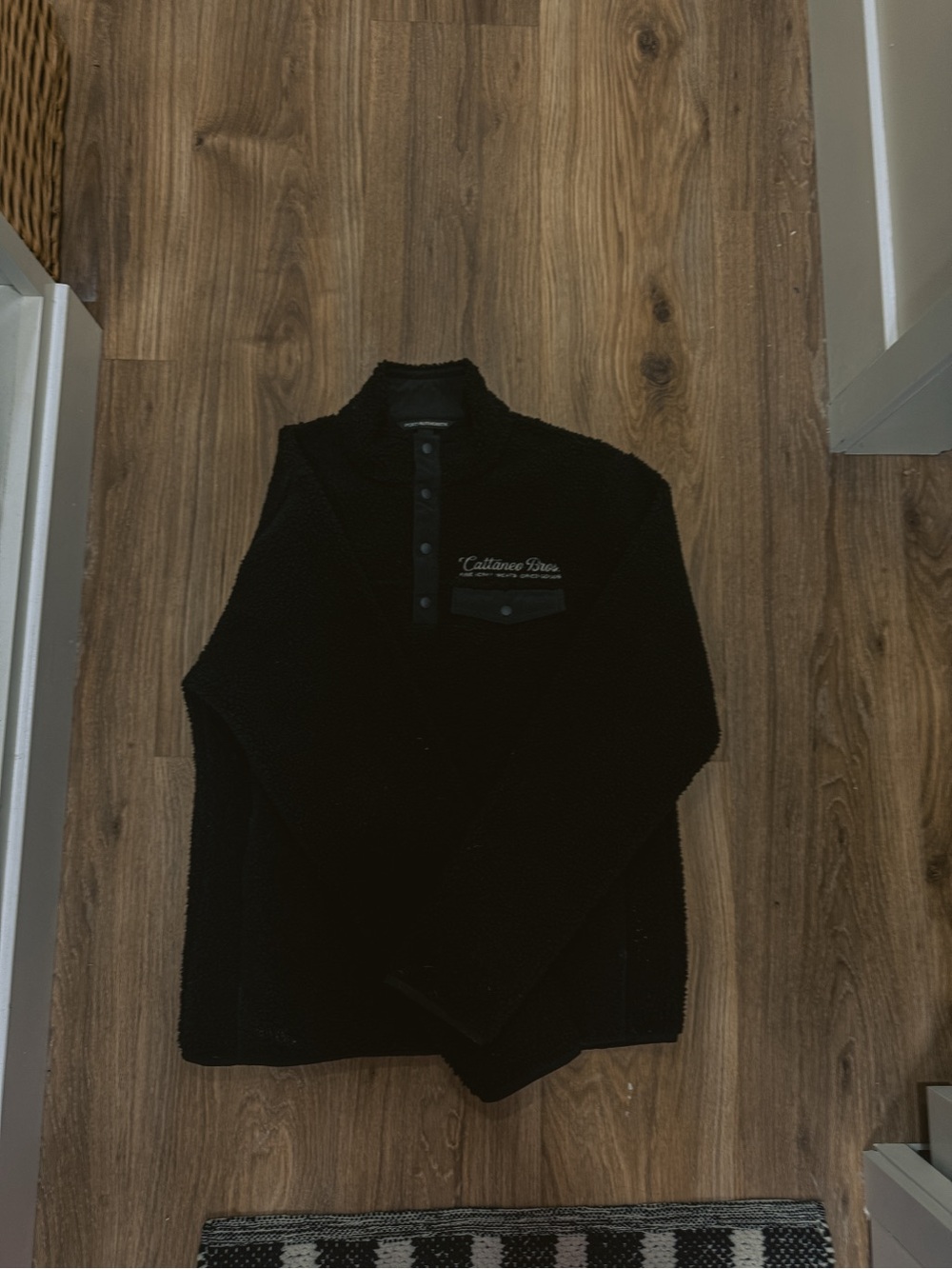 Women’s Black Fleece Pullover Sweater